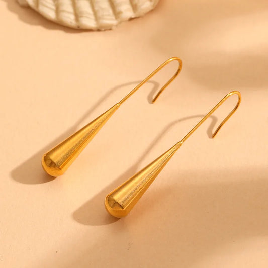 Petite Gold Dangler Earrings