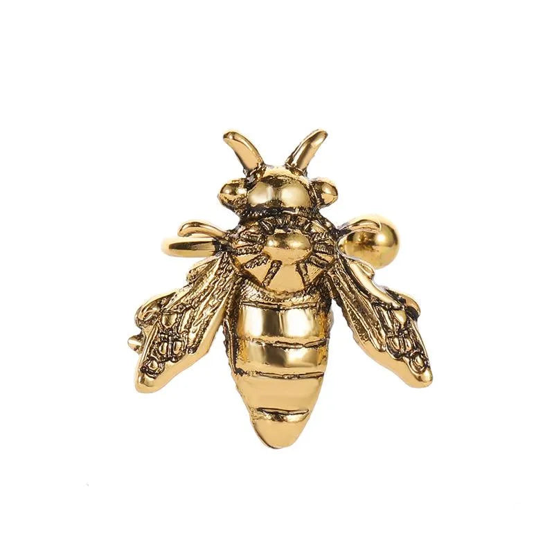 Oxidised Bee Ear Cuff
