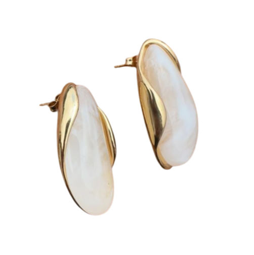Natural Mineral Artefact Earrings
