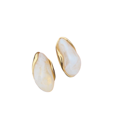 Natural Mineral Artefact Earrings