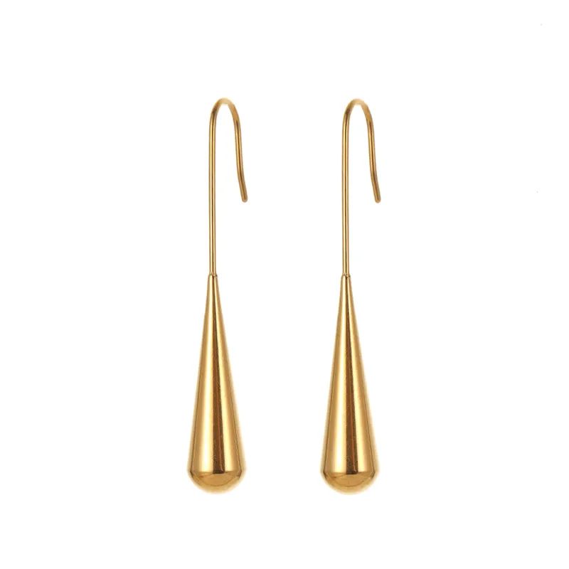 Petite Gold Dangler Earrings